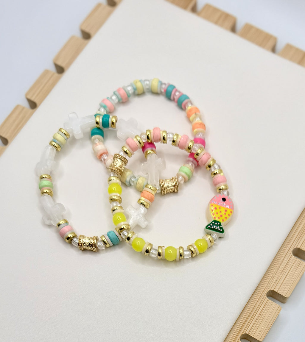 Pastel Joy Bracelet Stack