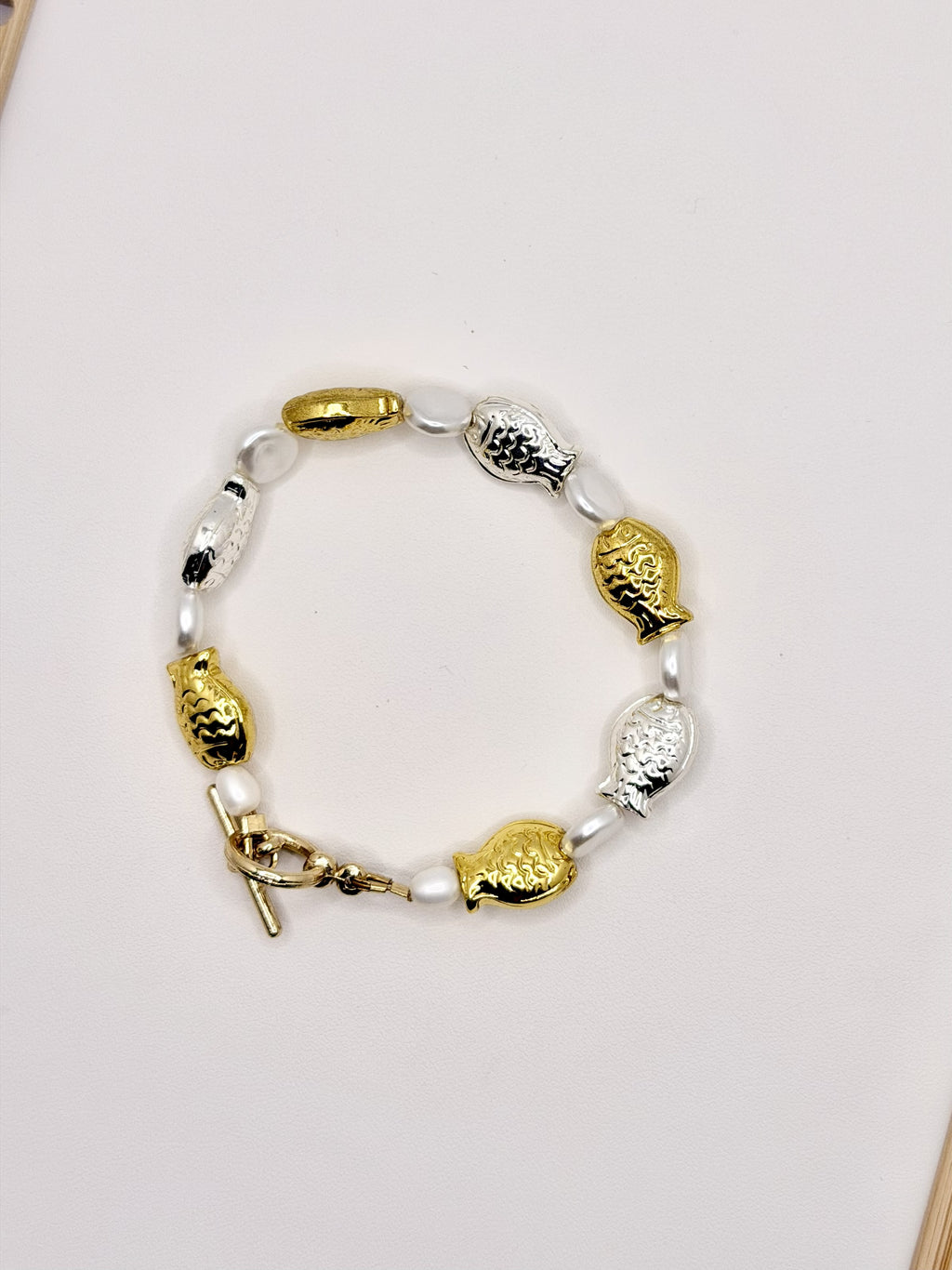 Golden Tides Fish Bracelet