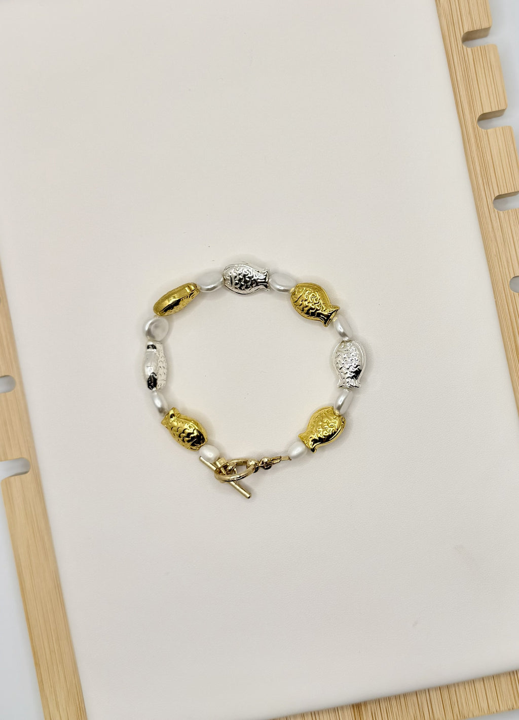 Golden Tides Fish Bracelet