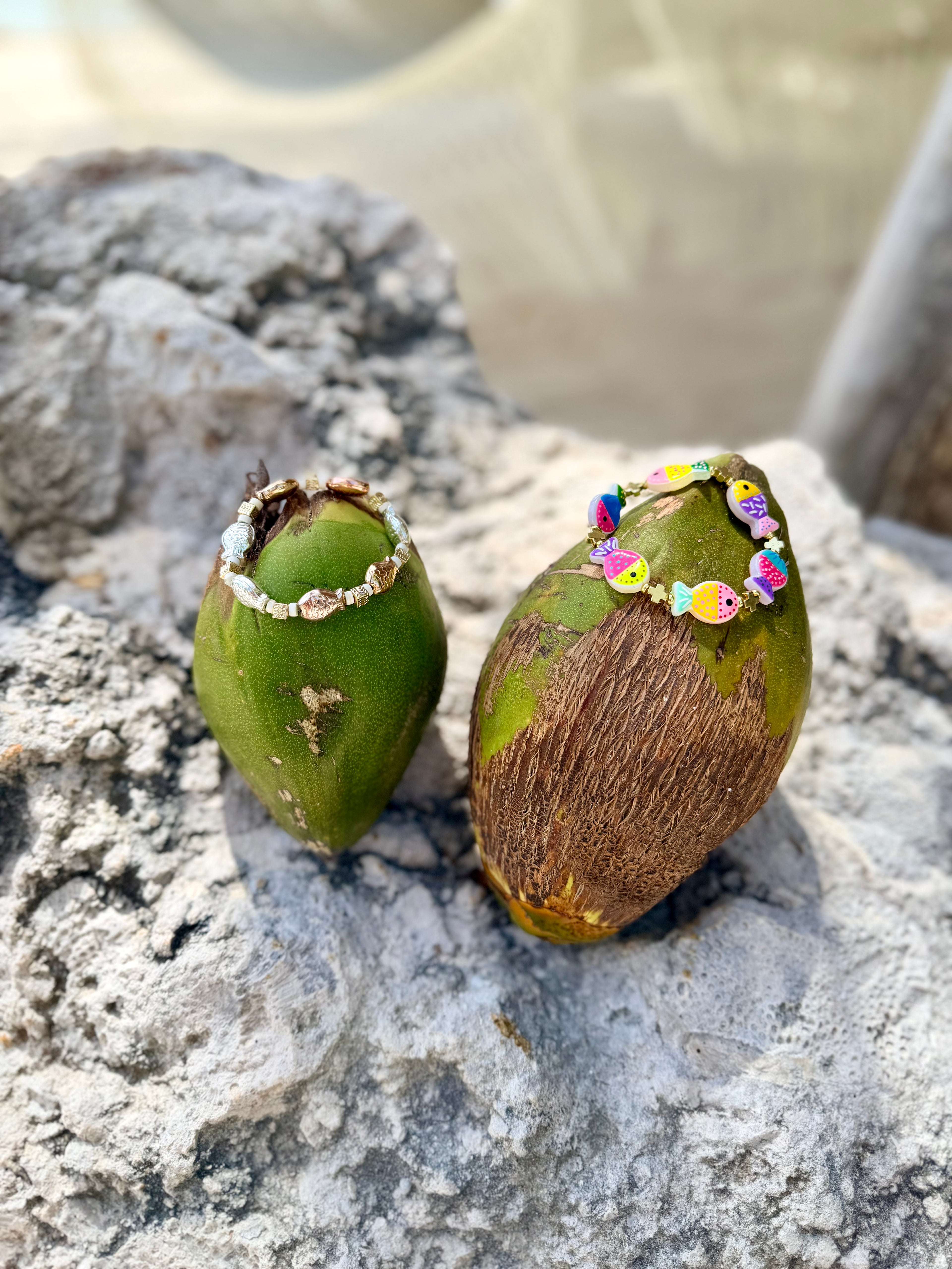 Beaded Fish Bracelets