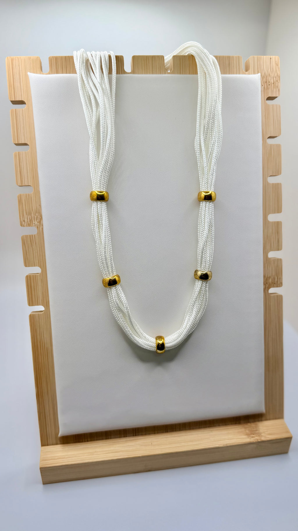 White Rope Necklace