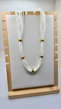 White Rope Necklace