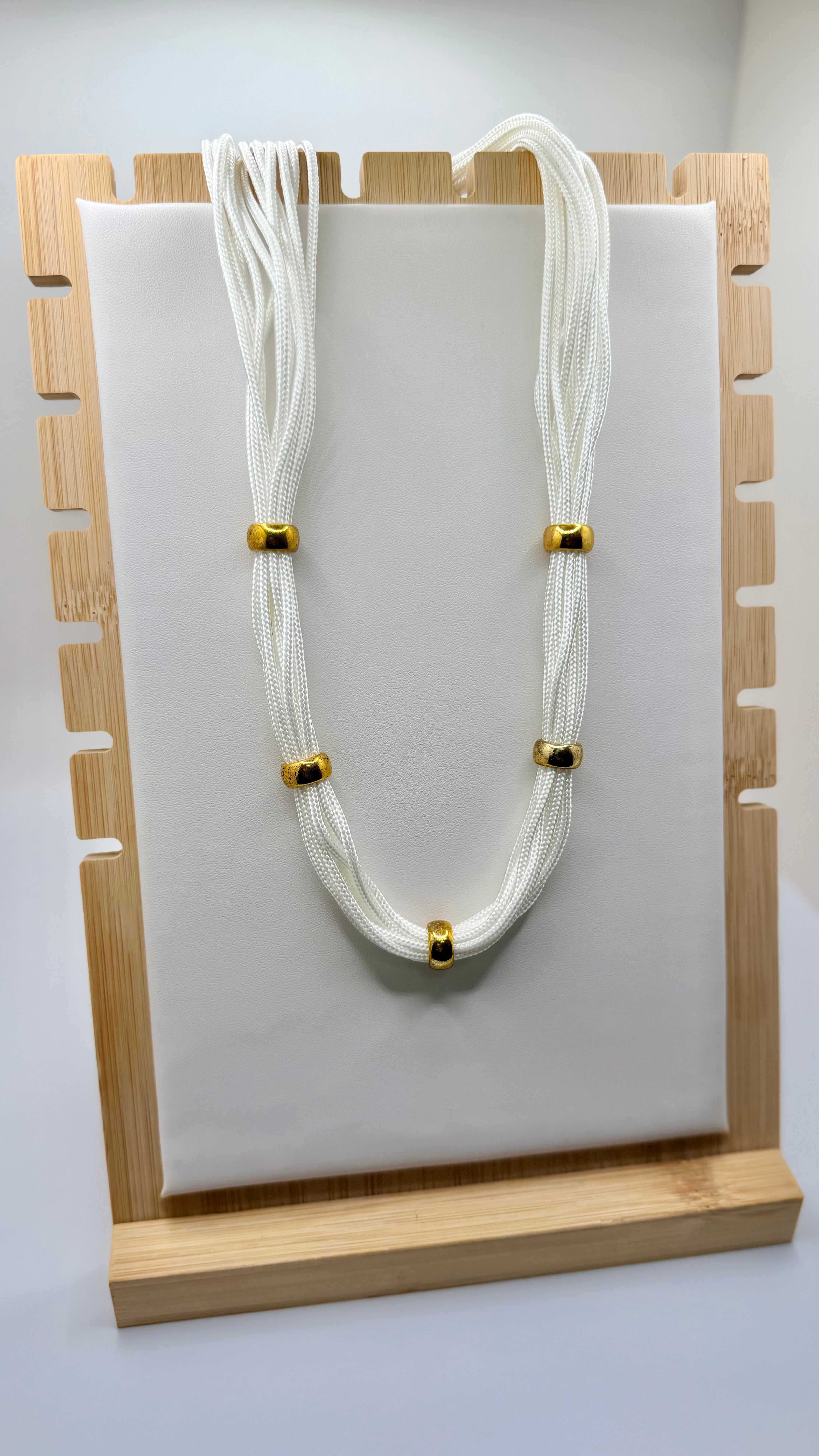 White Rope Necklace