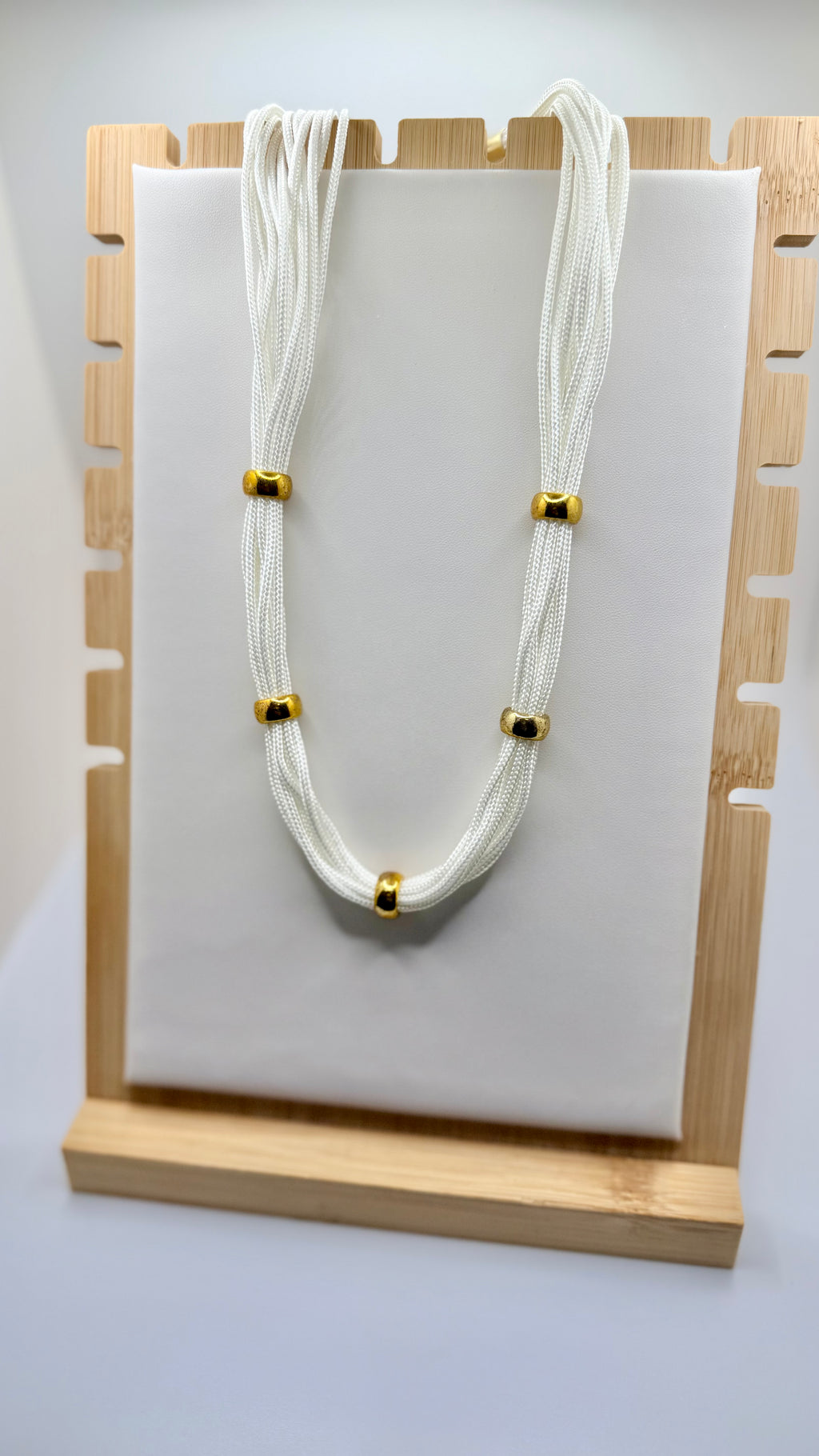White Rope Necklace