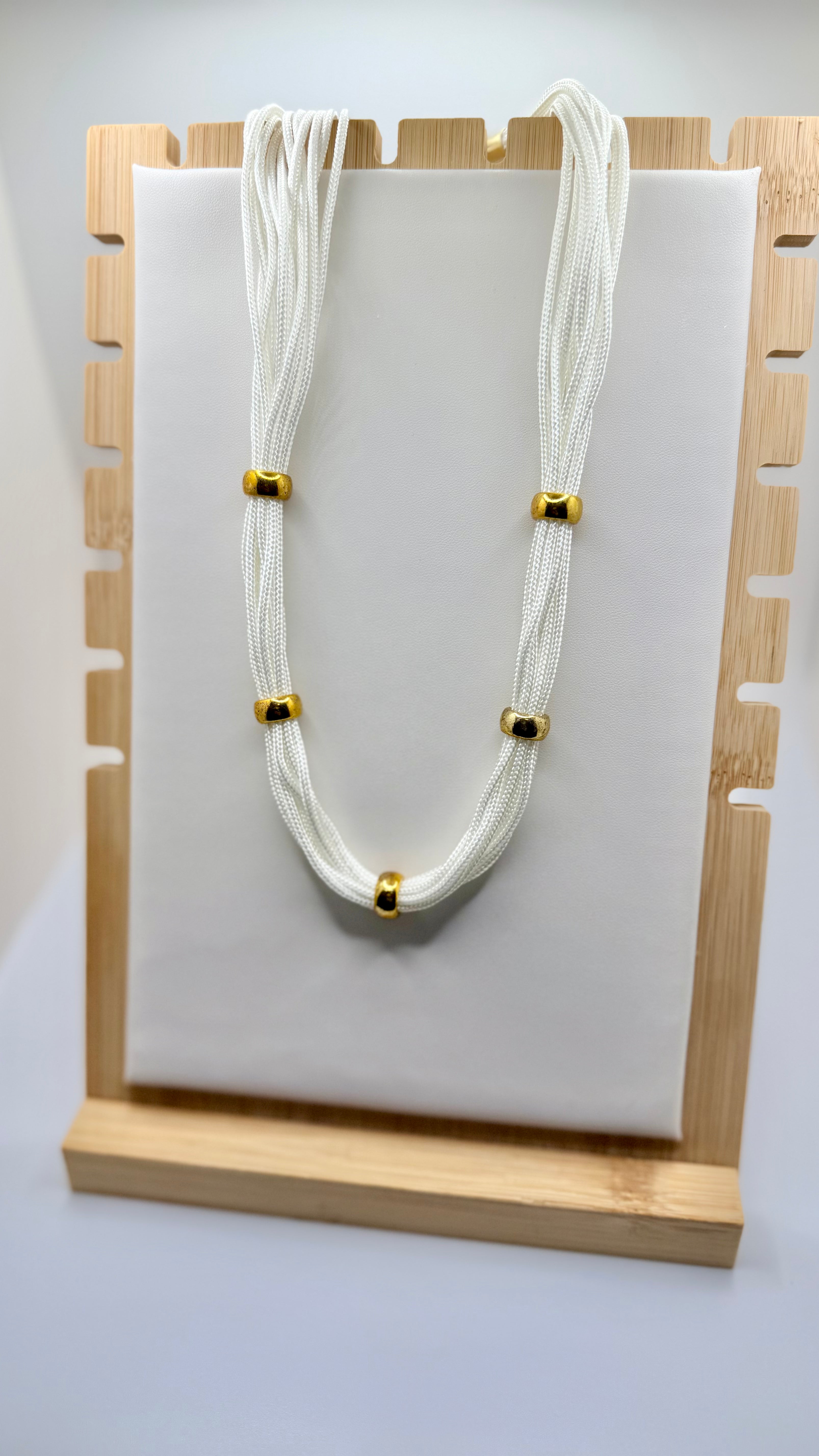 White Rope Necklace