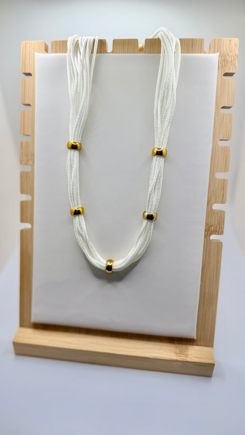 White Rope Necklace