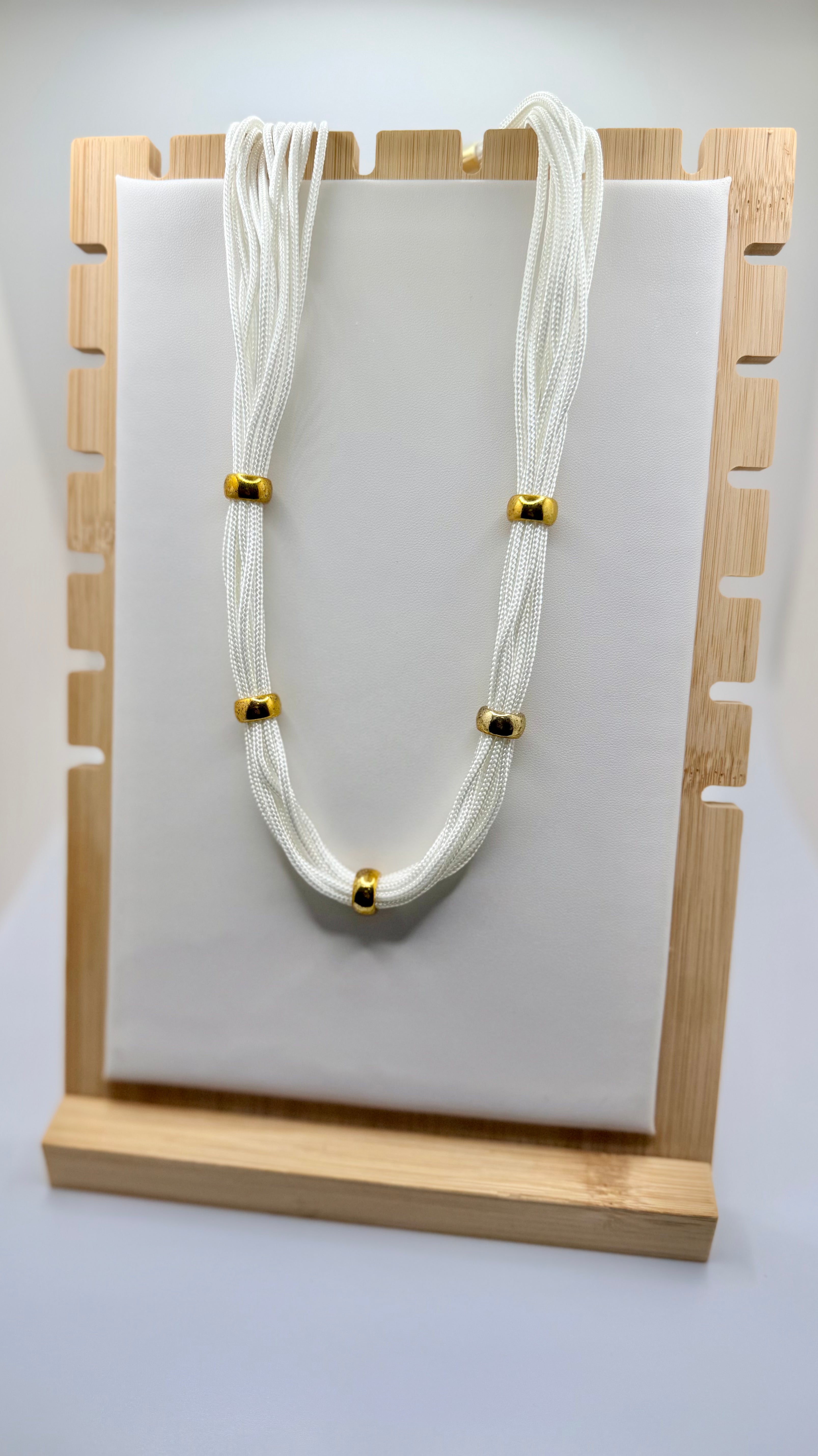 White Rope Necklace
