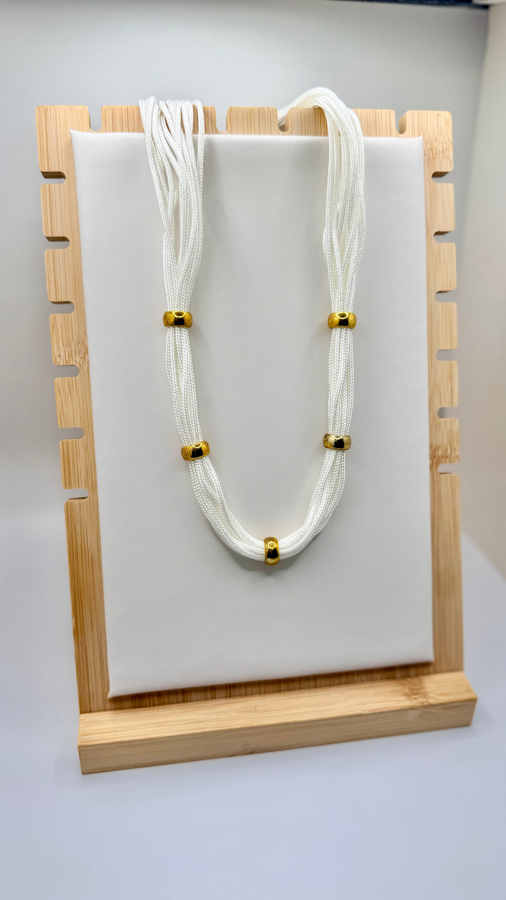 White Rope Necklace