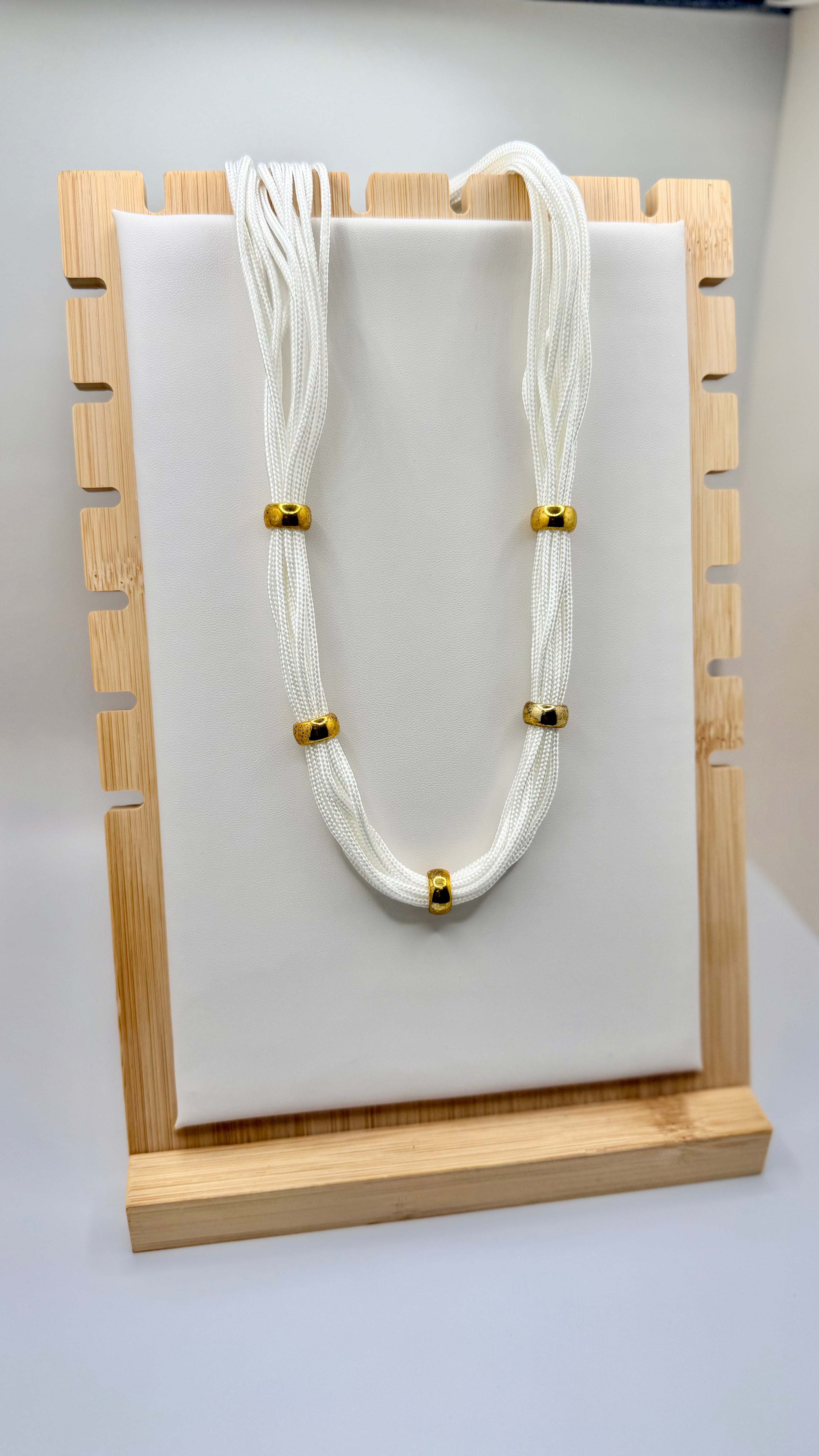 White Rope Necklace