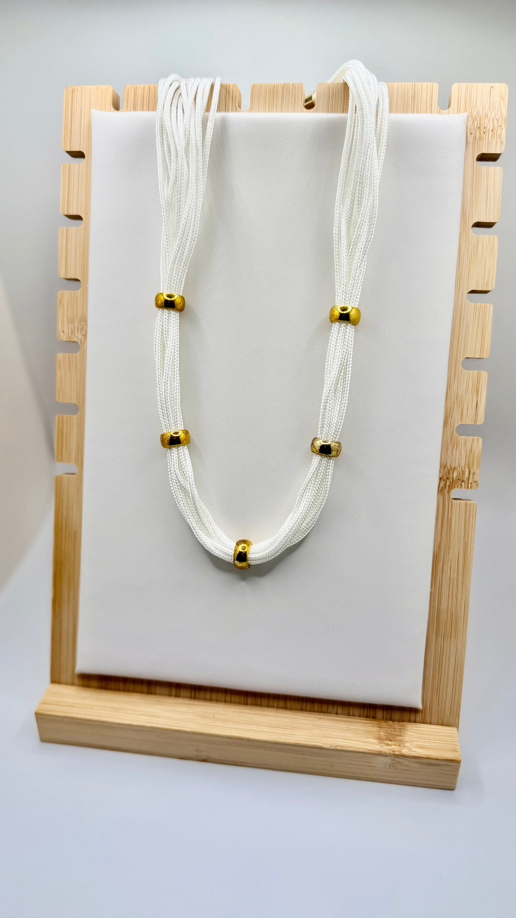 White Rope Necklace