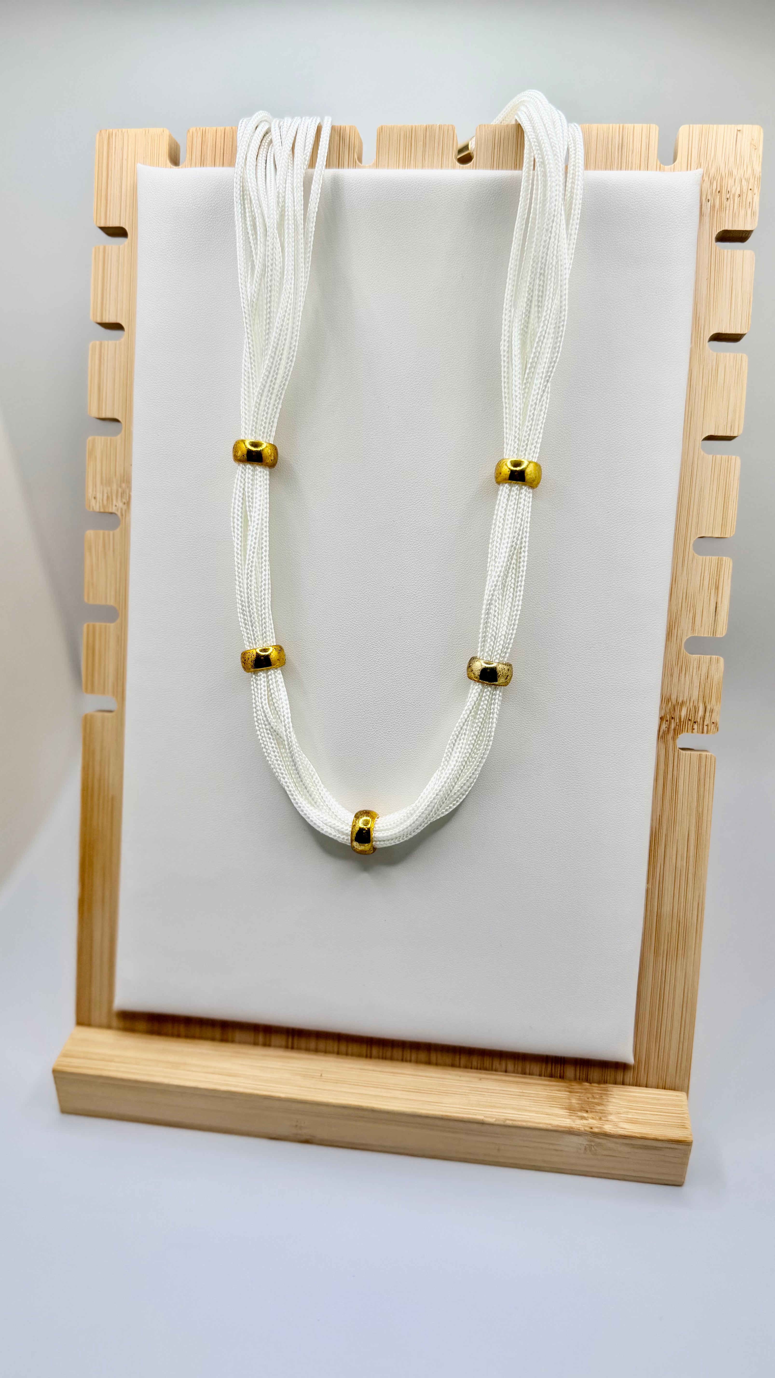 White Rope Necklace