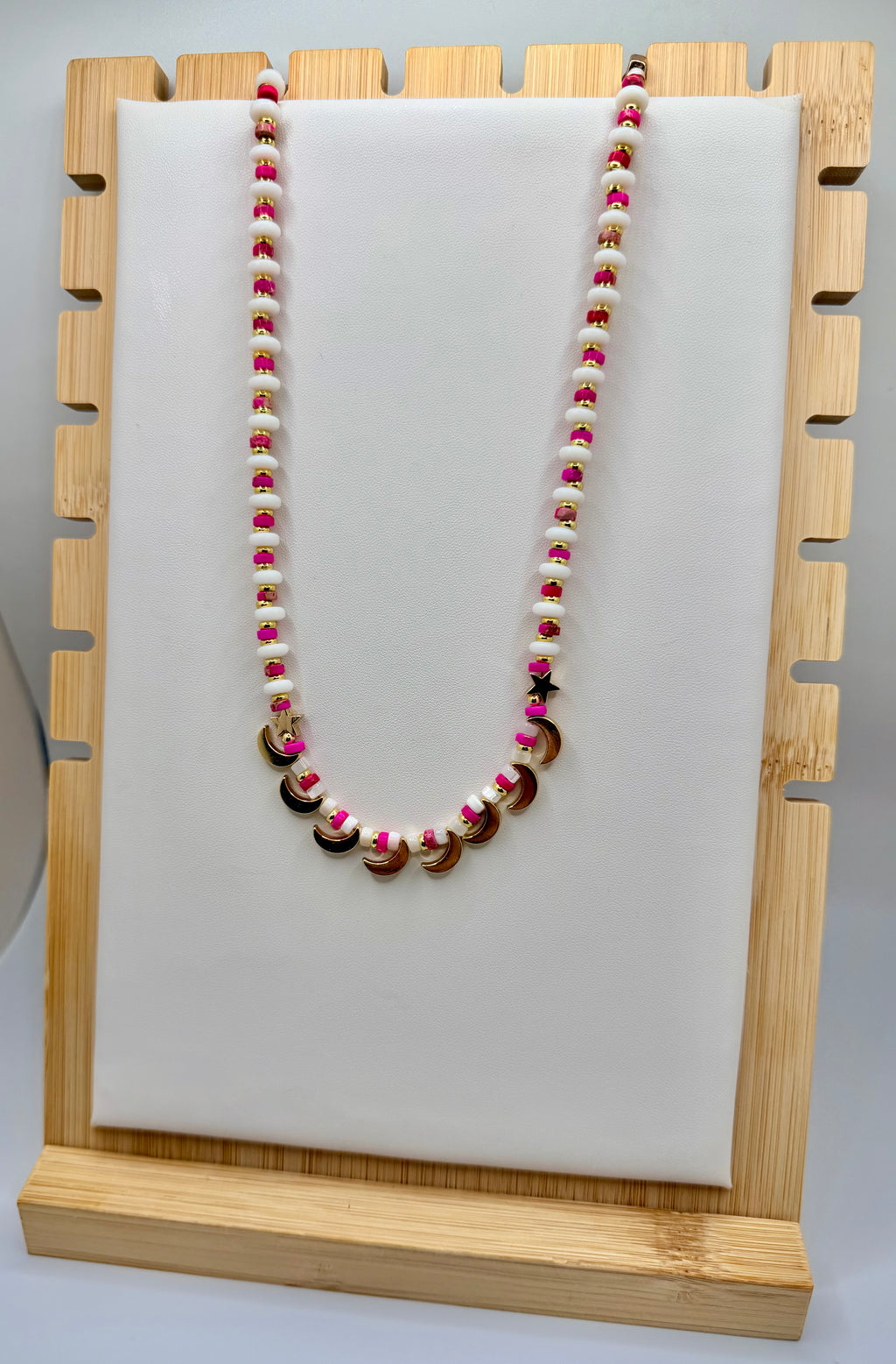 Pink Moon Beads