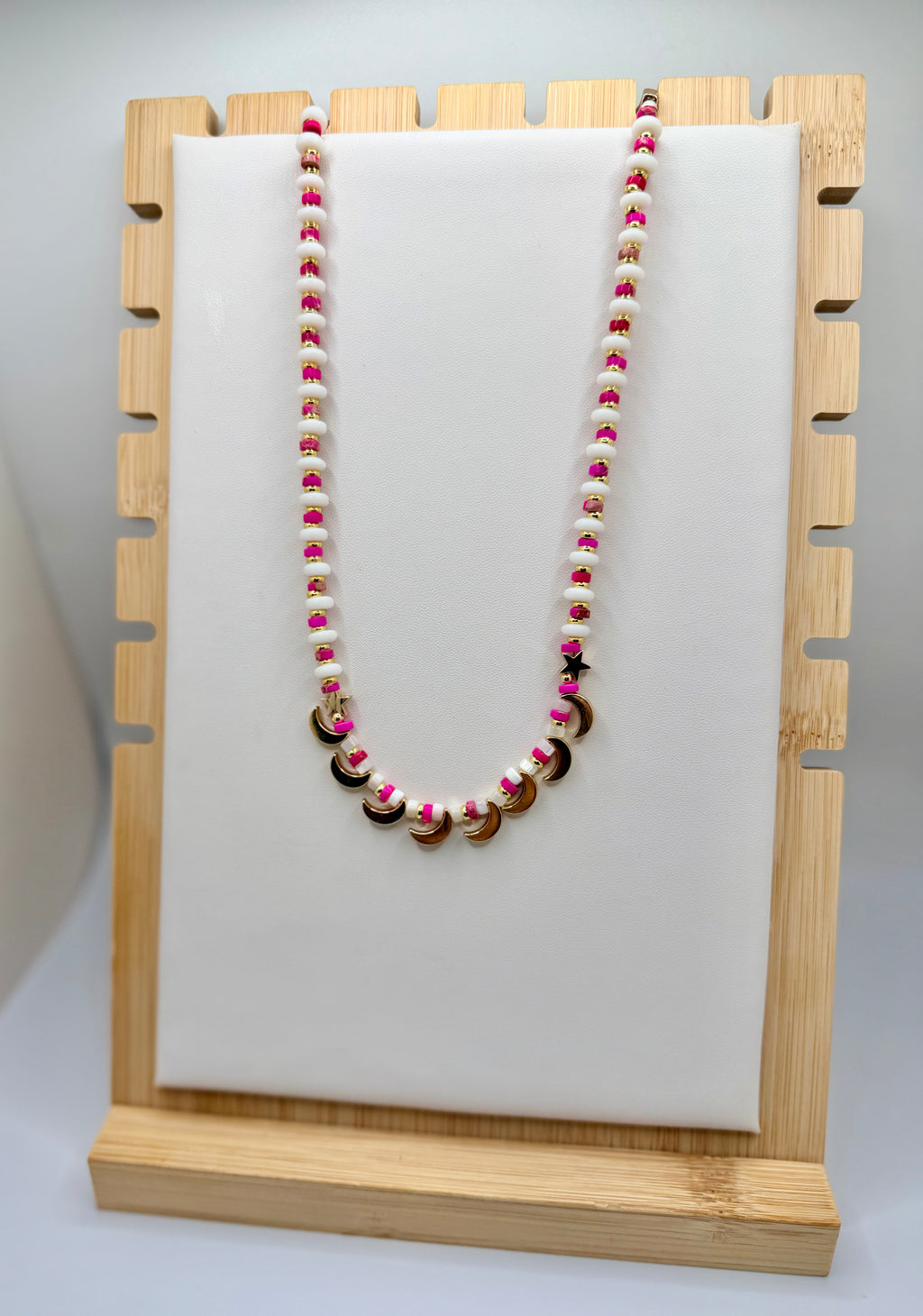 Pink Moon Beads
