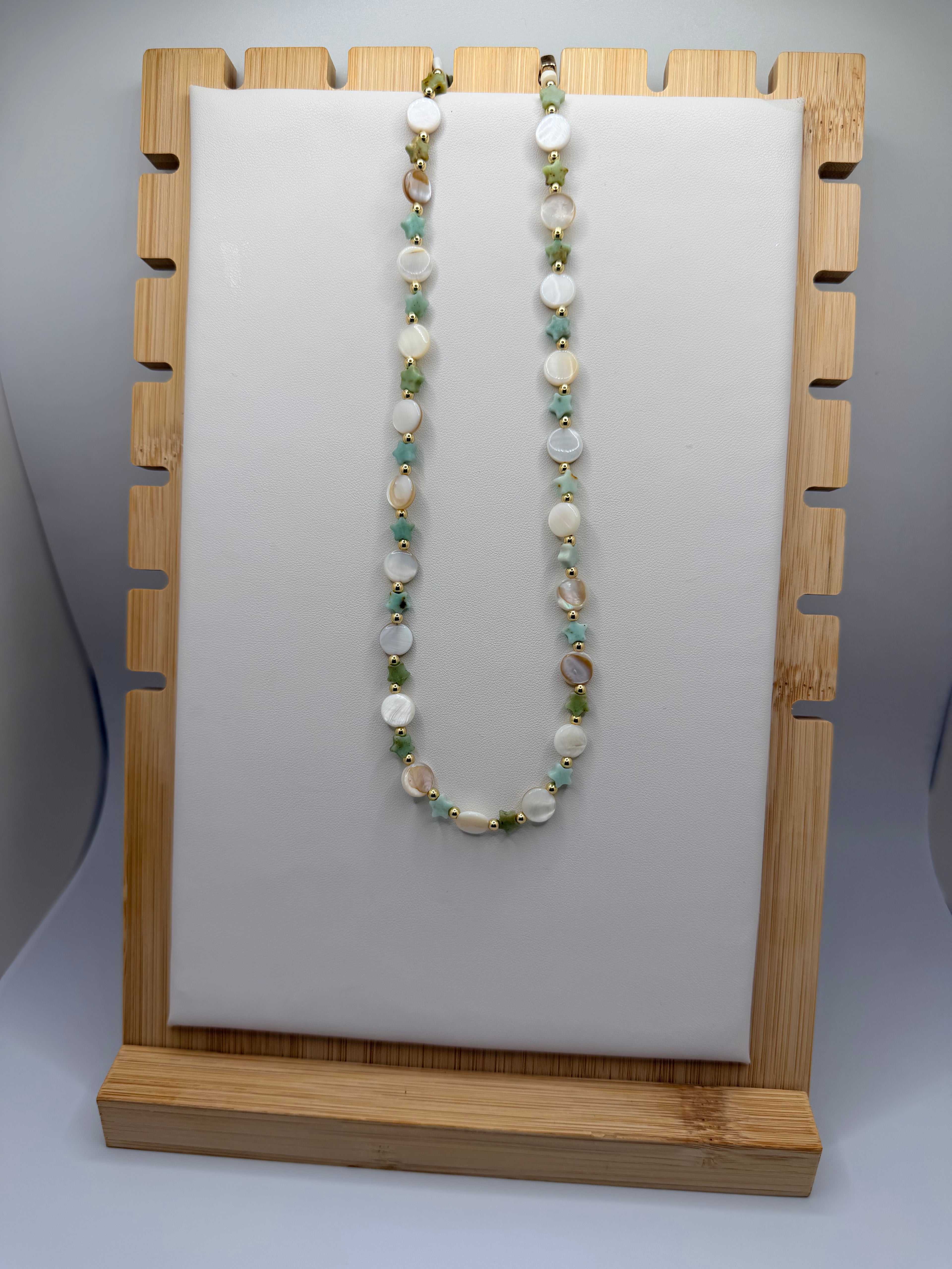 ShellStar Beaded Necklace