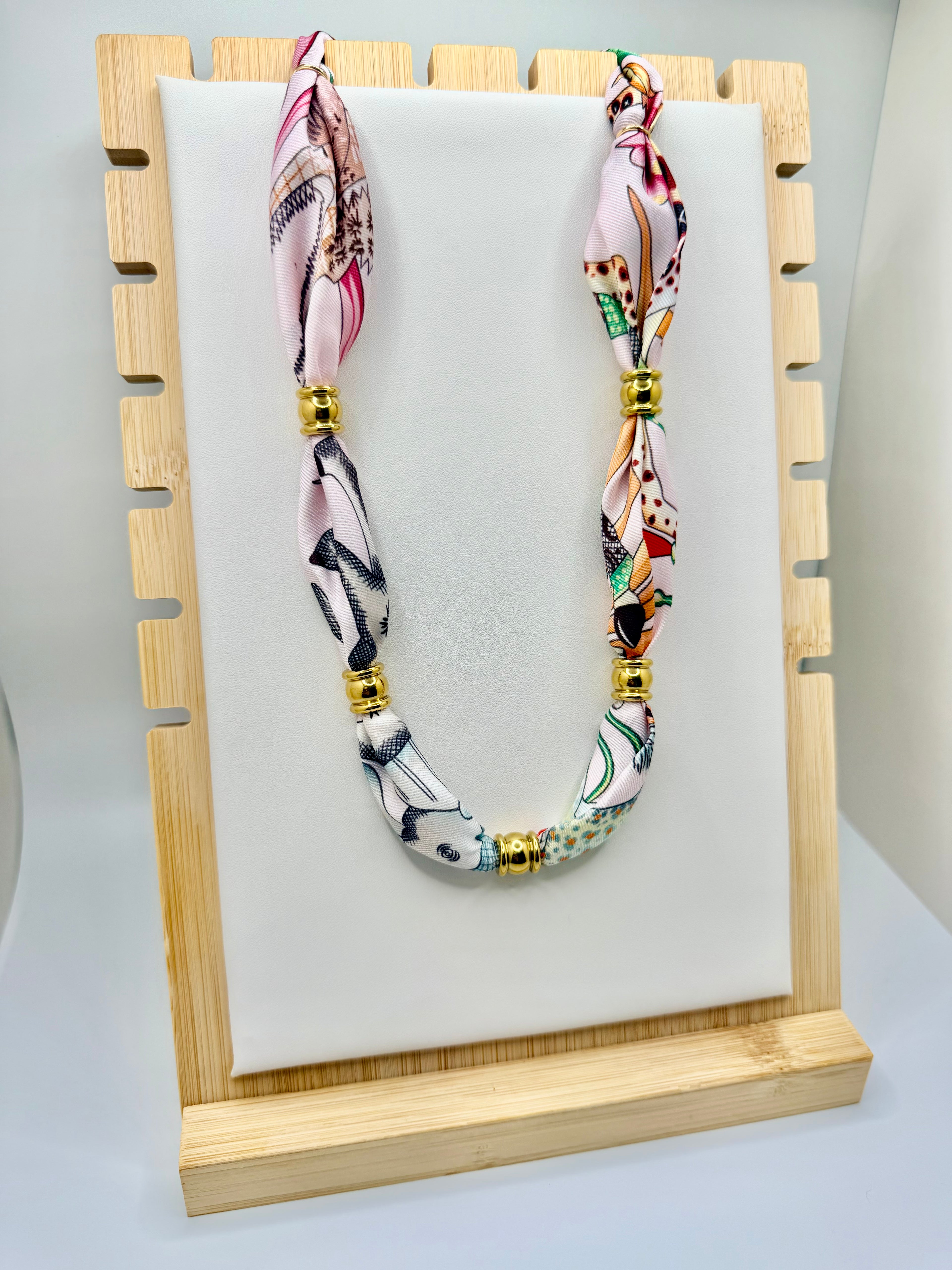 Jungle Print Silk Bandannie
