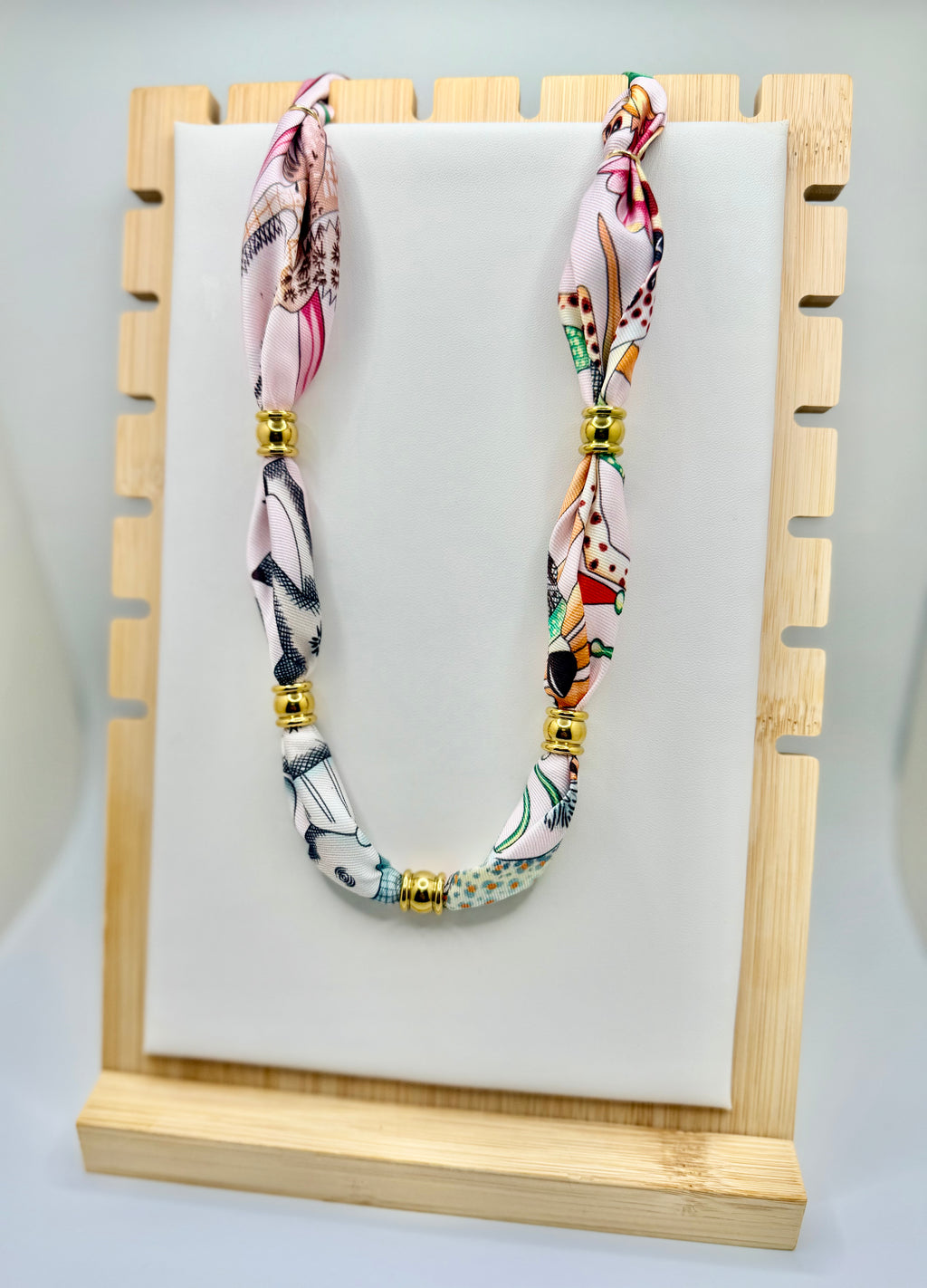 Jungle Print Silk Bandannie