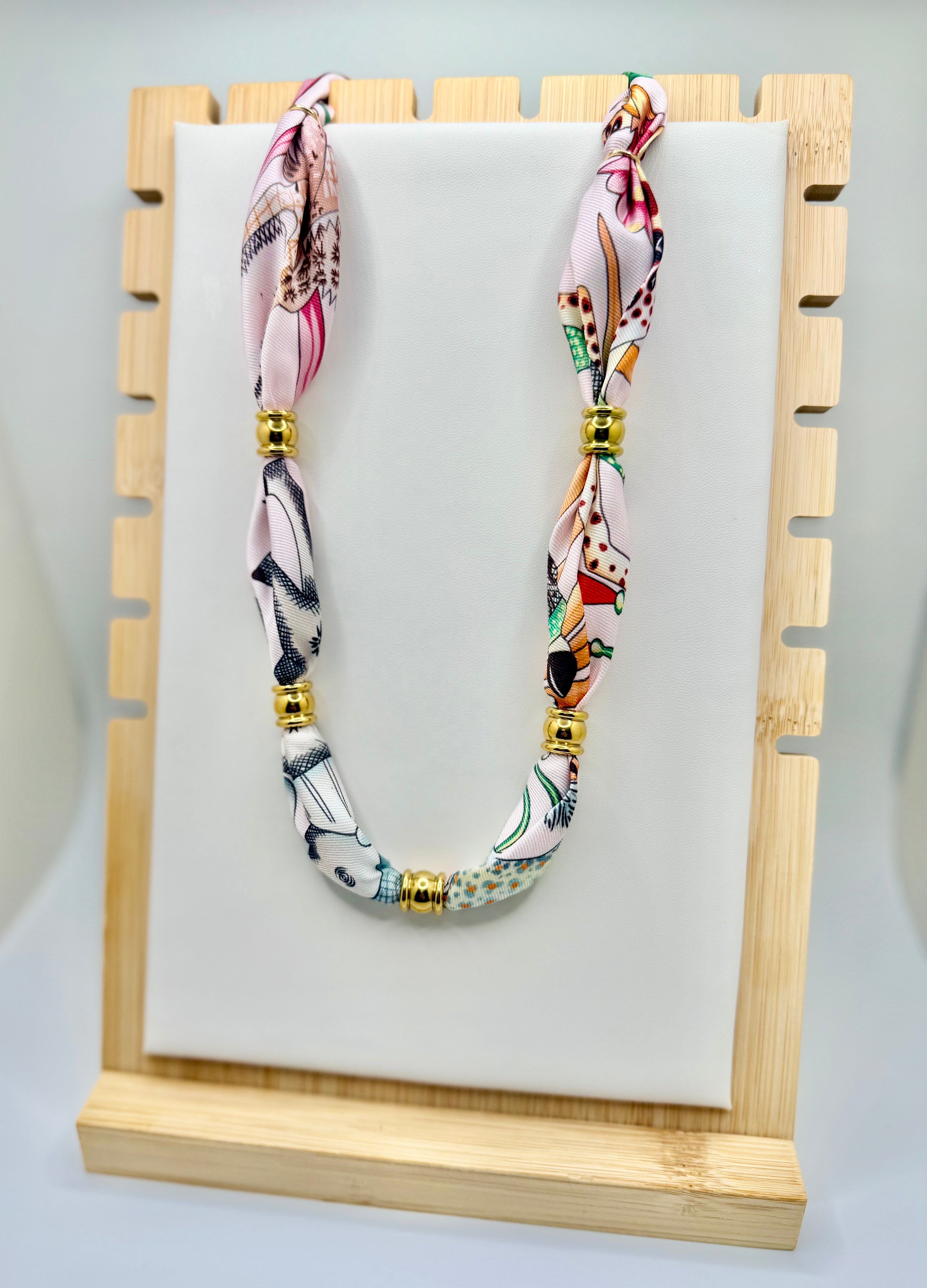 Jungle Print Silk Bandannie