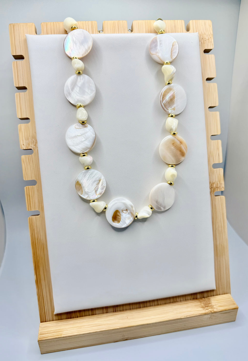 Beaded Shell Necklace