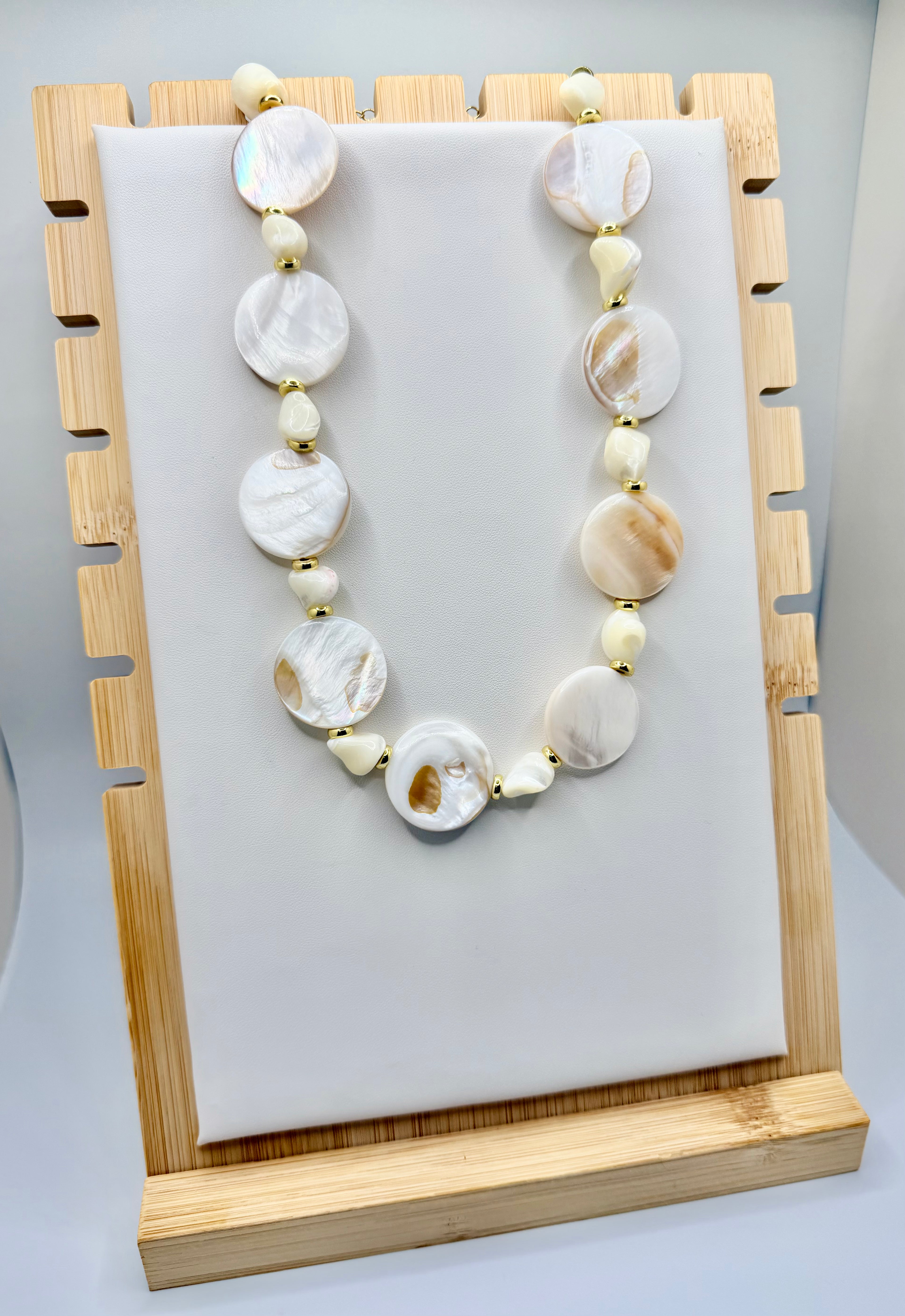 Beaded Shell Necklace