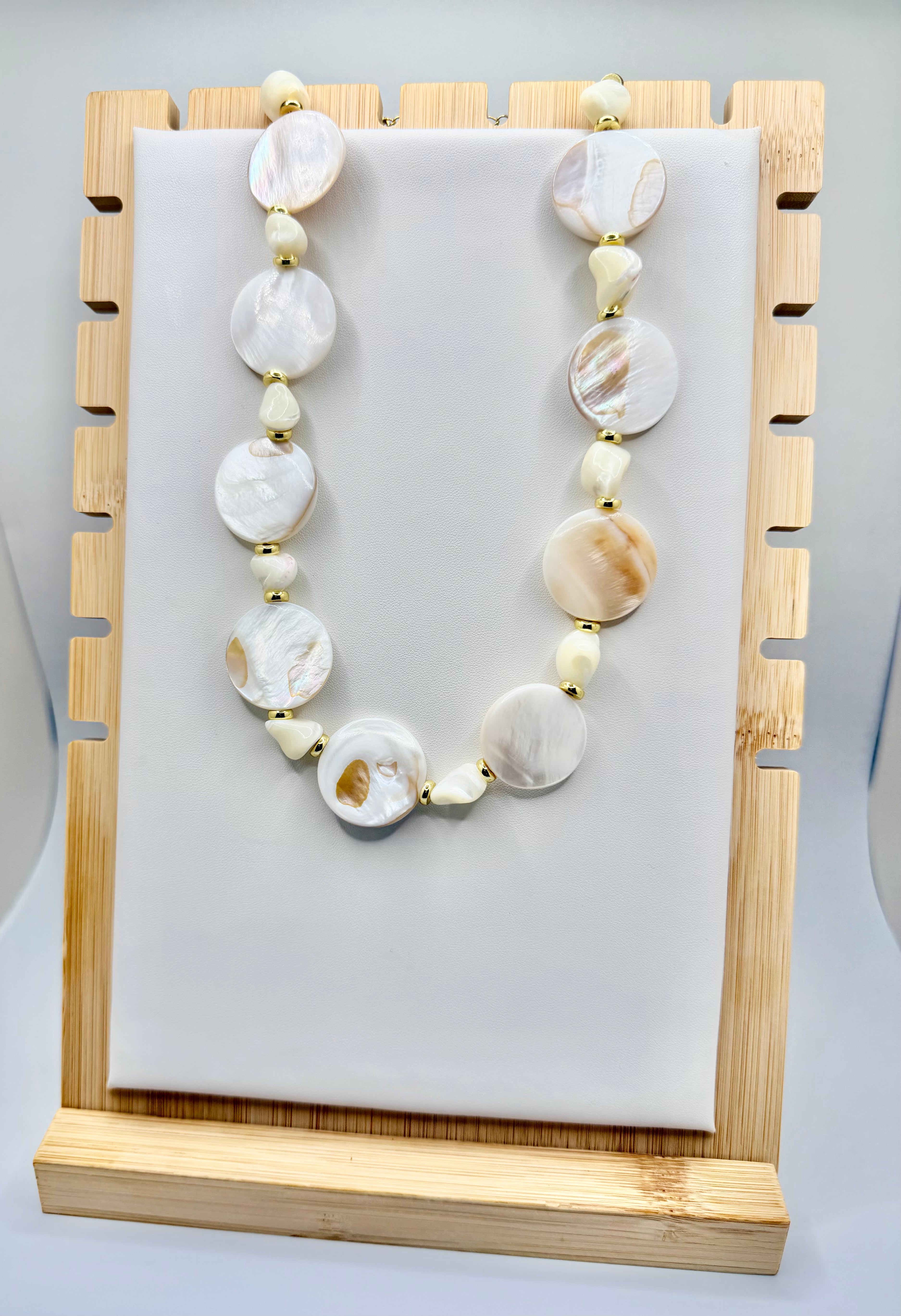 Beaded Shell Necklace