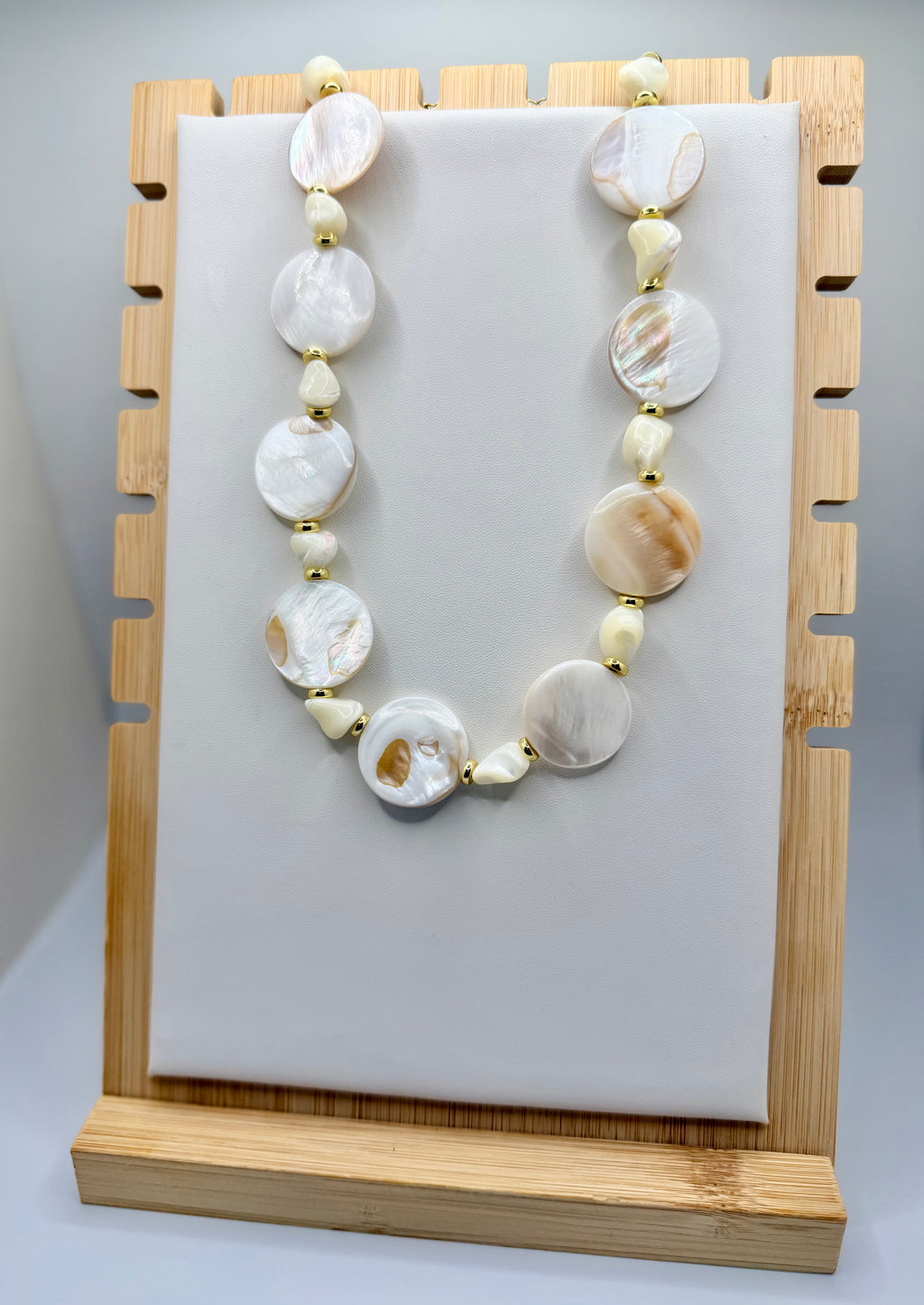 Beaded Shell Necklace