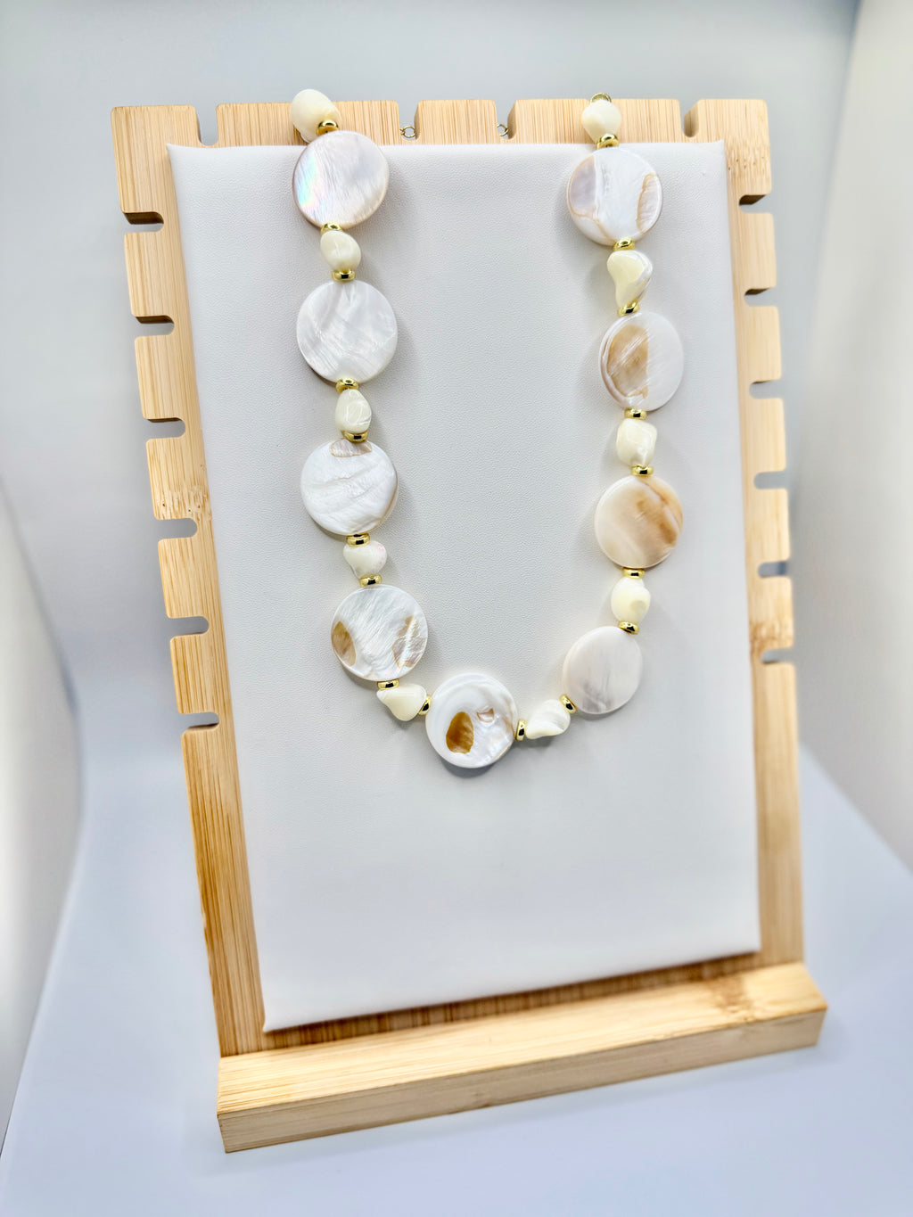 Beaded Shell Necklace