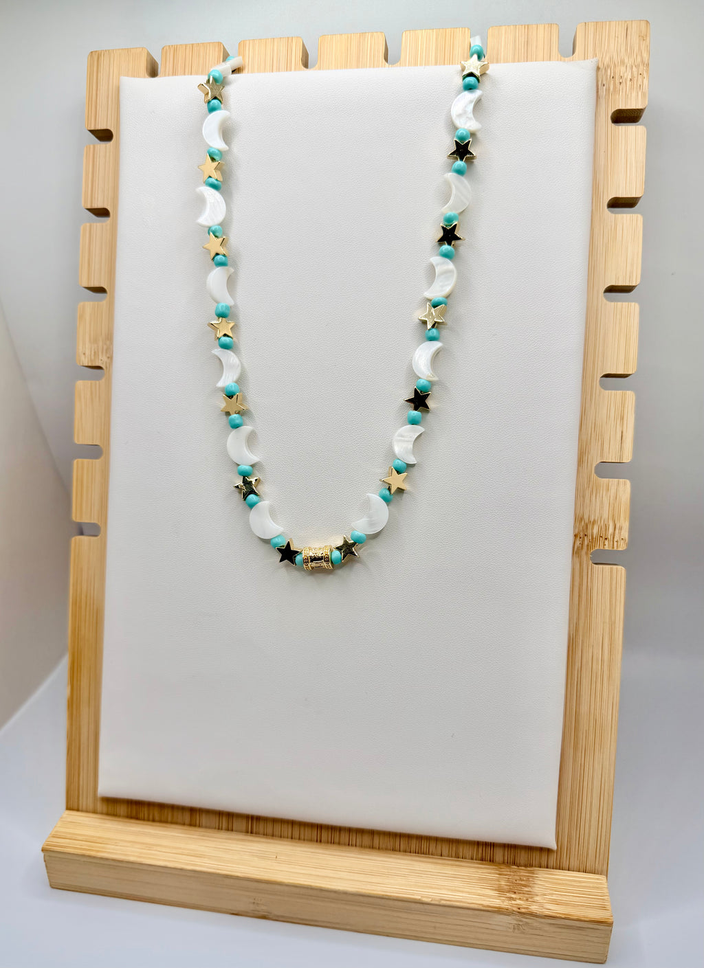 Sky Beaded Necklace
