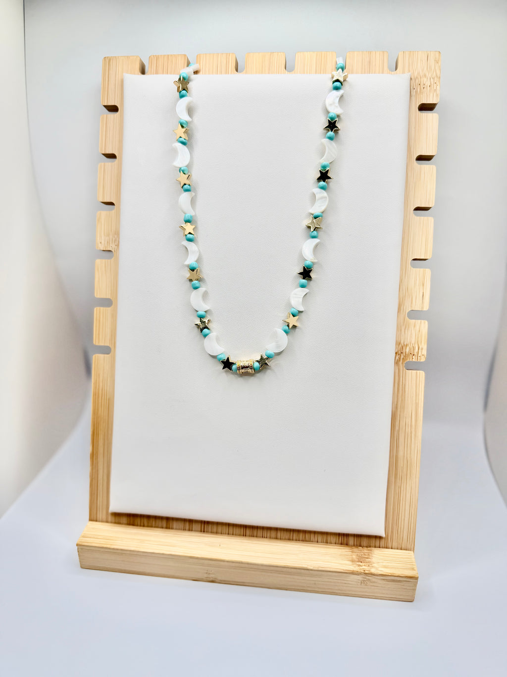 Sky Beaded Necklace