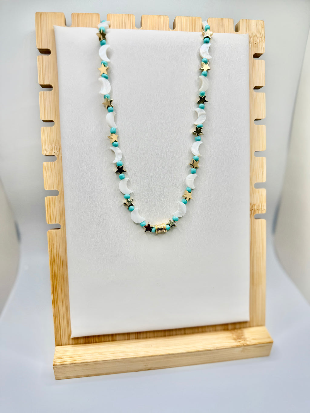Sky Beaded Necklace