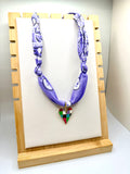 Girls Lilac Bandannie Necklace