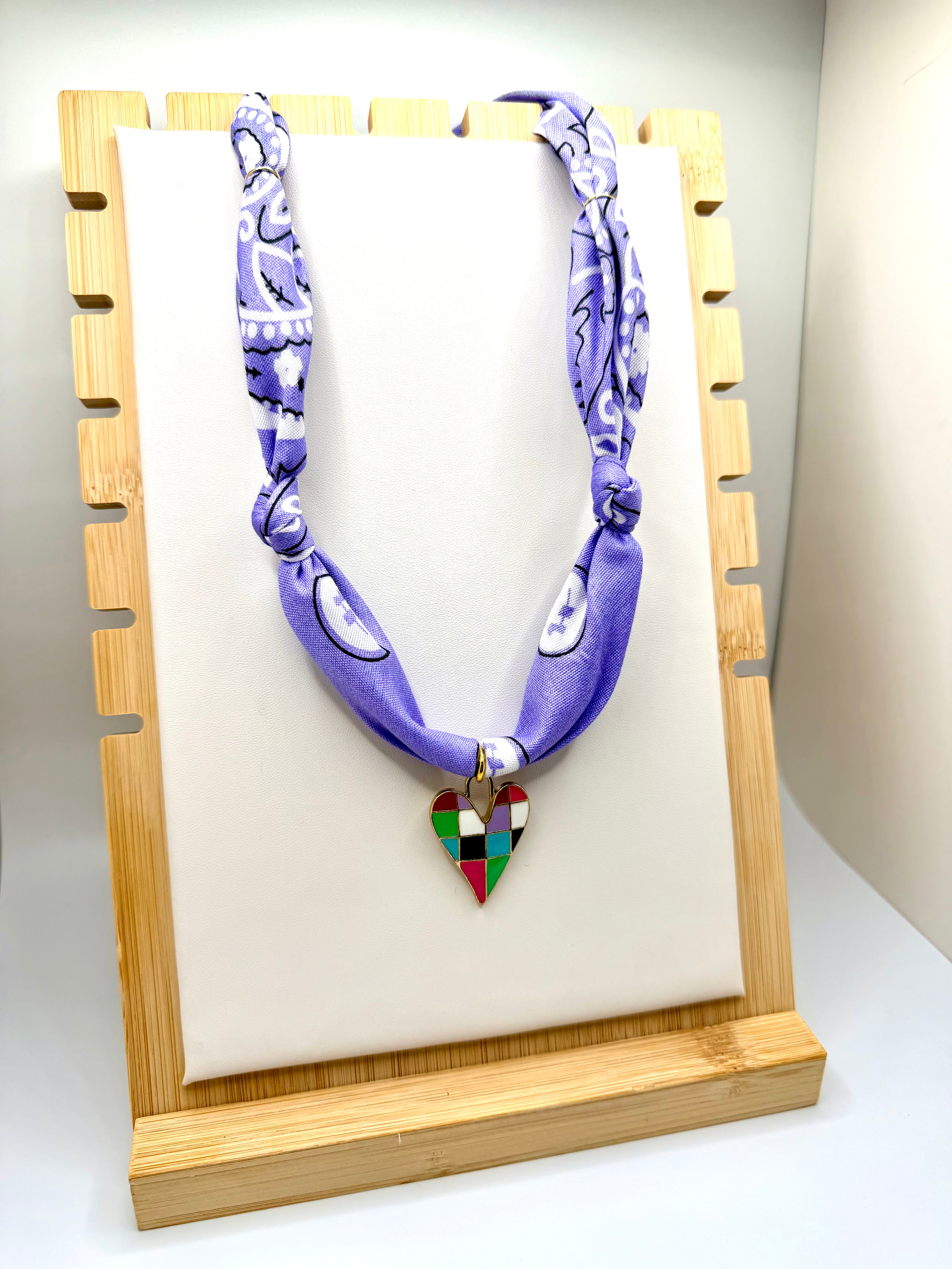 Girls Lilac Bandannie Necklace