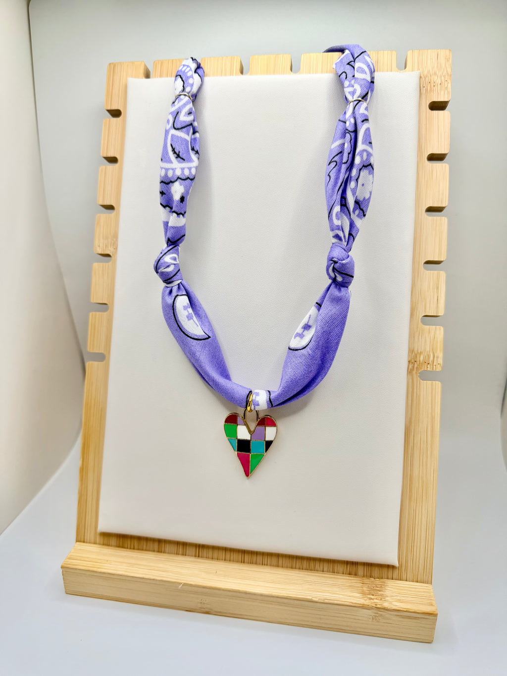 Girls Lilac Bandannie Necklace