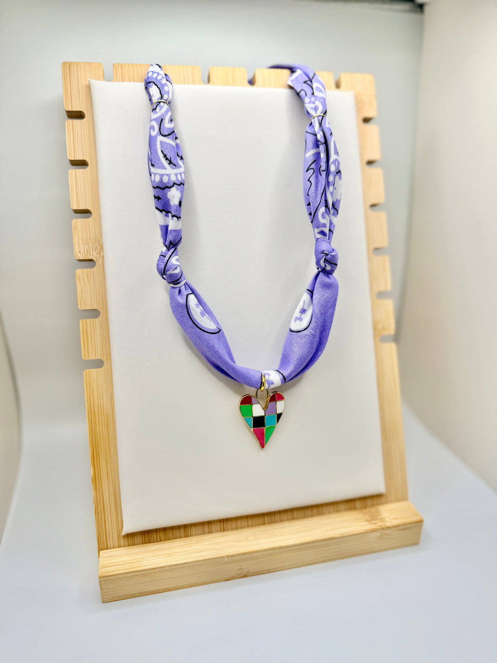 Girls Lilac Bandannie Necklace