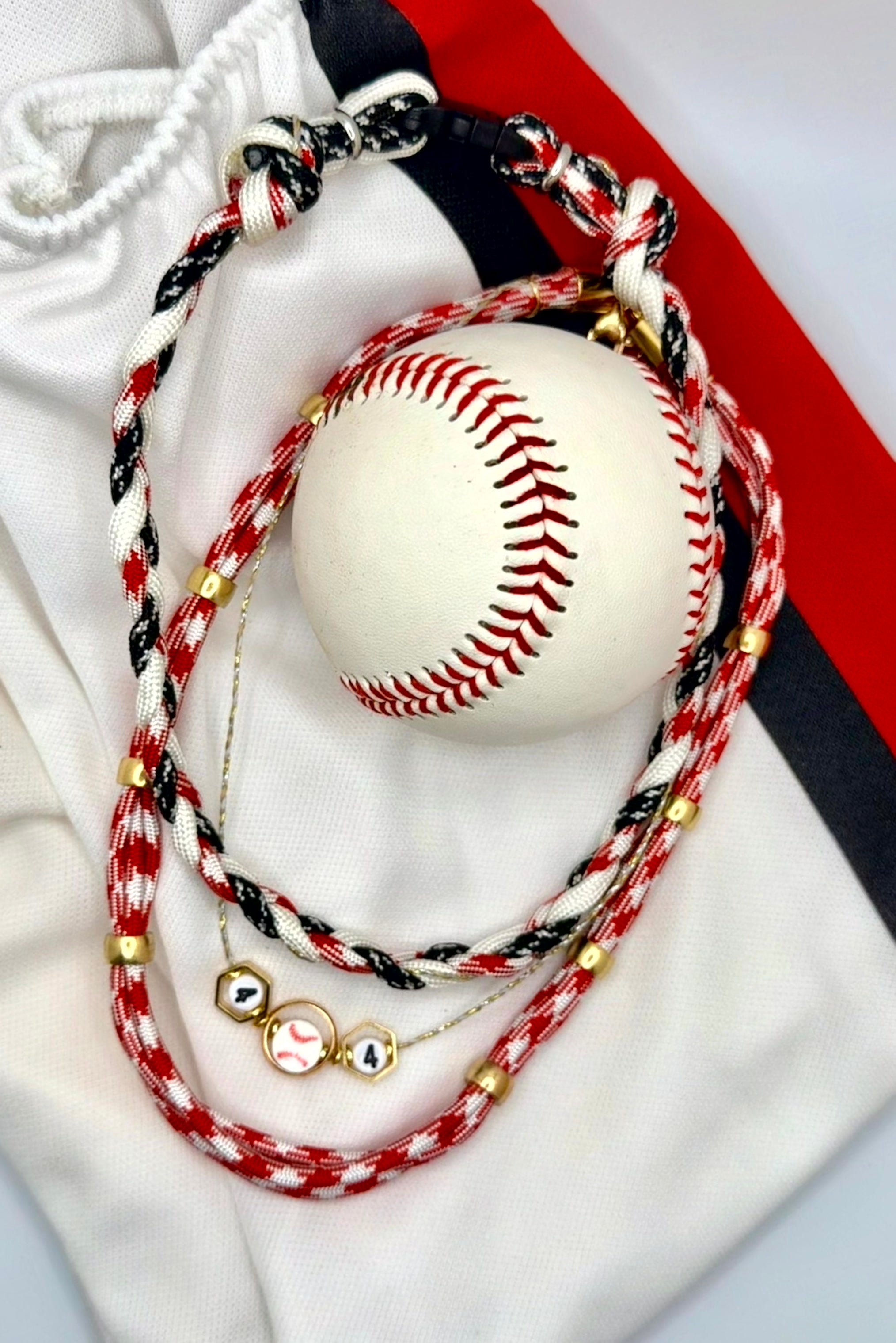 Mother & Son Baseball Necklace Set | Personalized Baseball Mom Jewelry