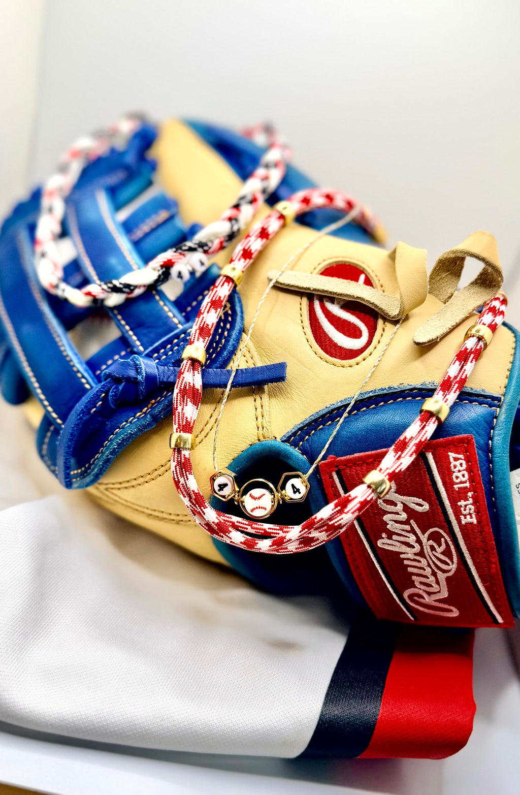 Mother & Son Baseball Necklace Set | Personalized Baseball Mom Jewelry
