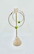 Love-All Tennis Ball Hoop Earrings | A. Halliday & Co.