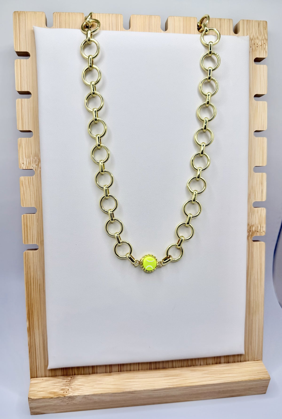 Centre Court Tennis Ball Necklace | A. Halliday & Co.