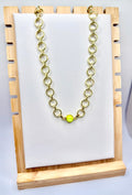 Tennis Charm Necklace