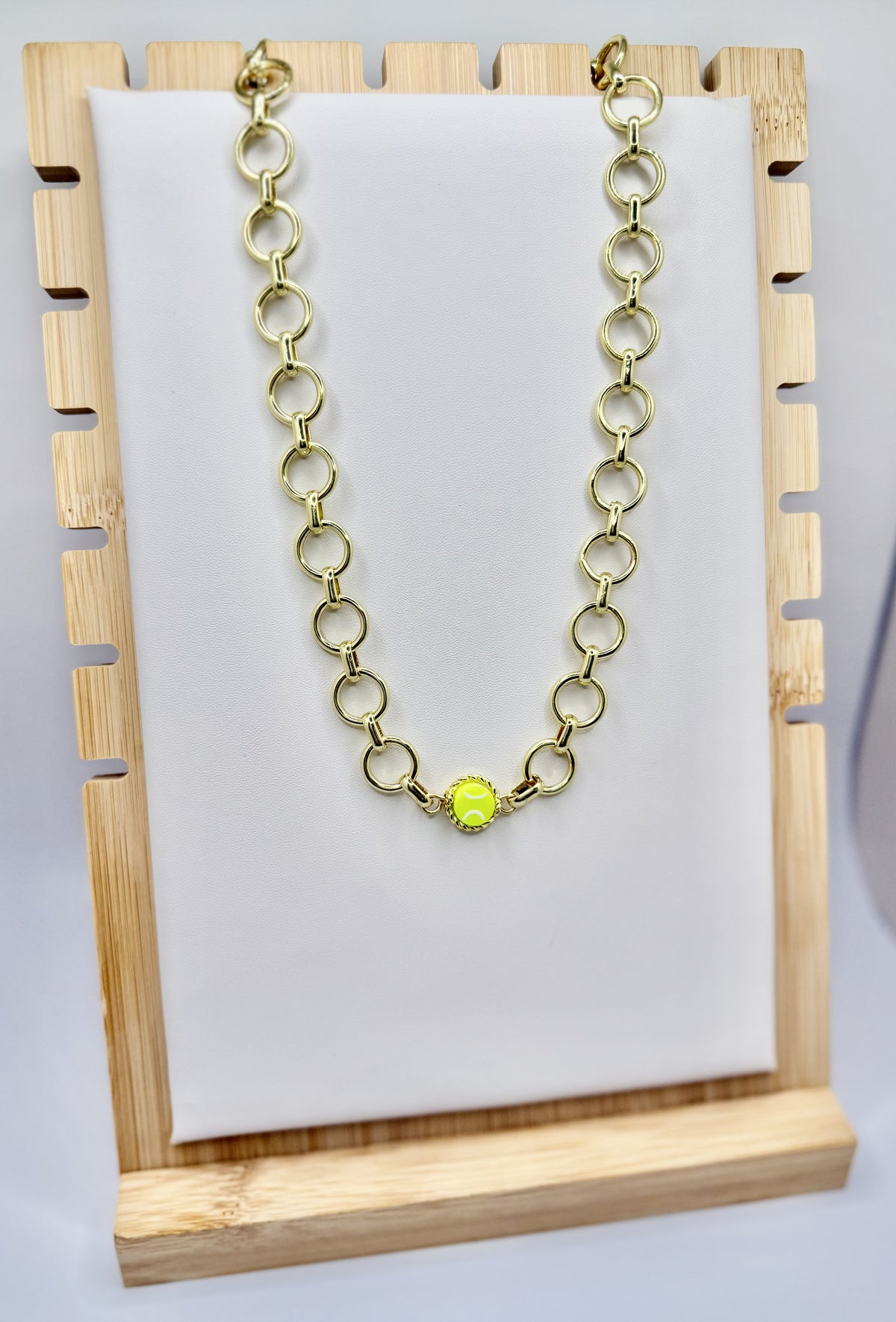 Centre Court Tennis Ball Necklace | A. Halliday & Co.