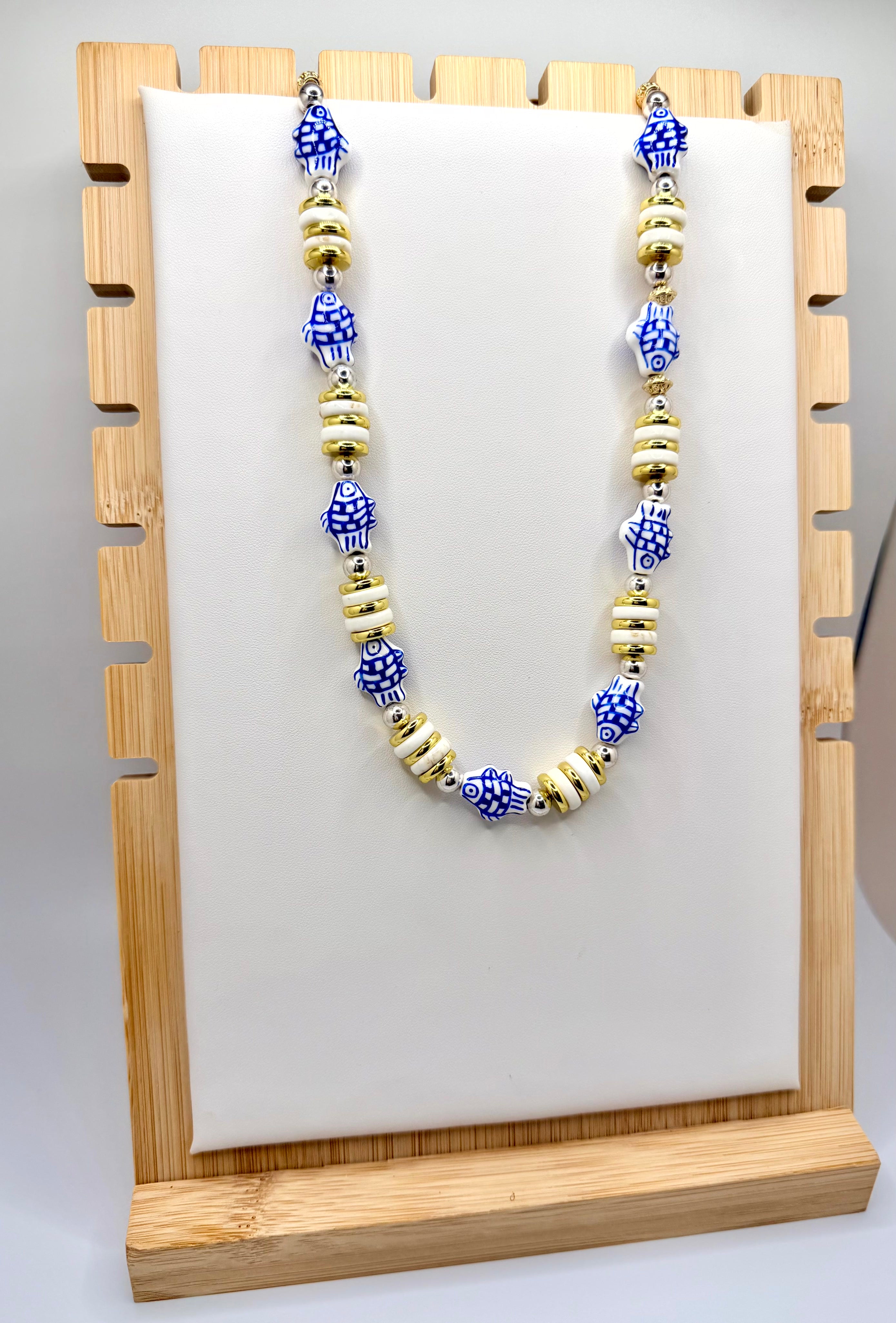 Blue Harbor Catch Necklace
