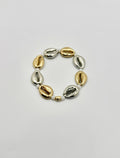 Golden Tide Cowrie Bracelet
