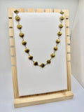 Gilded Tide Gold Shell Necklace | Coastal Bordeaux Collection
