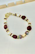 Bordeaux Pearl Bracelet | A. Halliday & Co.