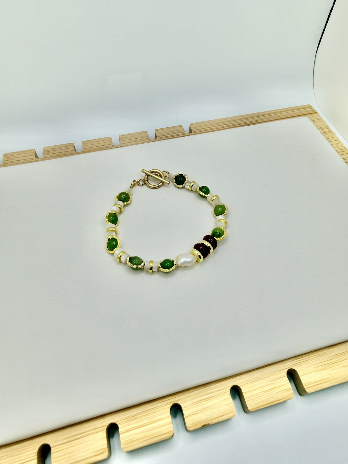 Verdant Coast Beaded Bracelet | A. Halliday & Co.