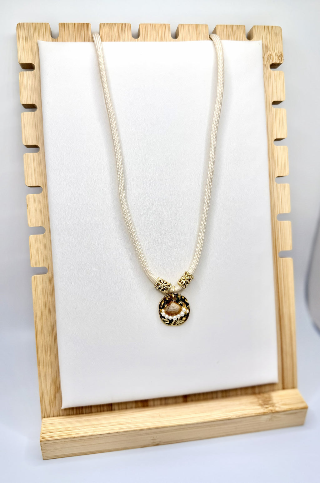 Tidal Heirloom Shell & Pearl Necklace | A. Halliday & Co.