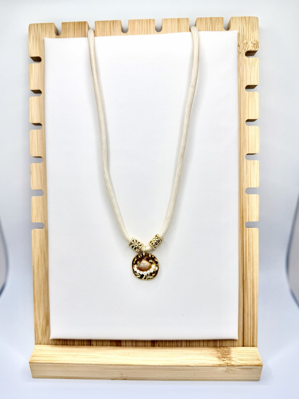 Tidal Heirloom Shell & Pearl Necklace | A. Halliday & Co.