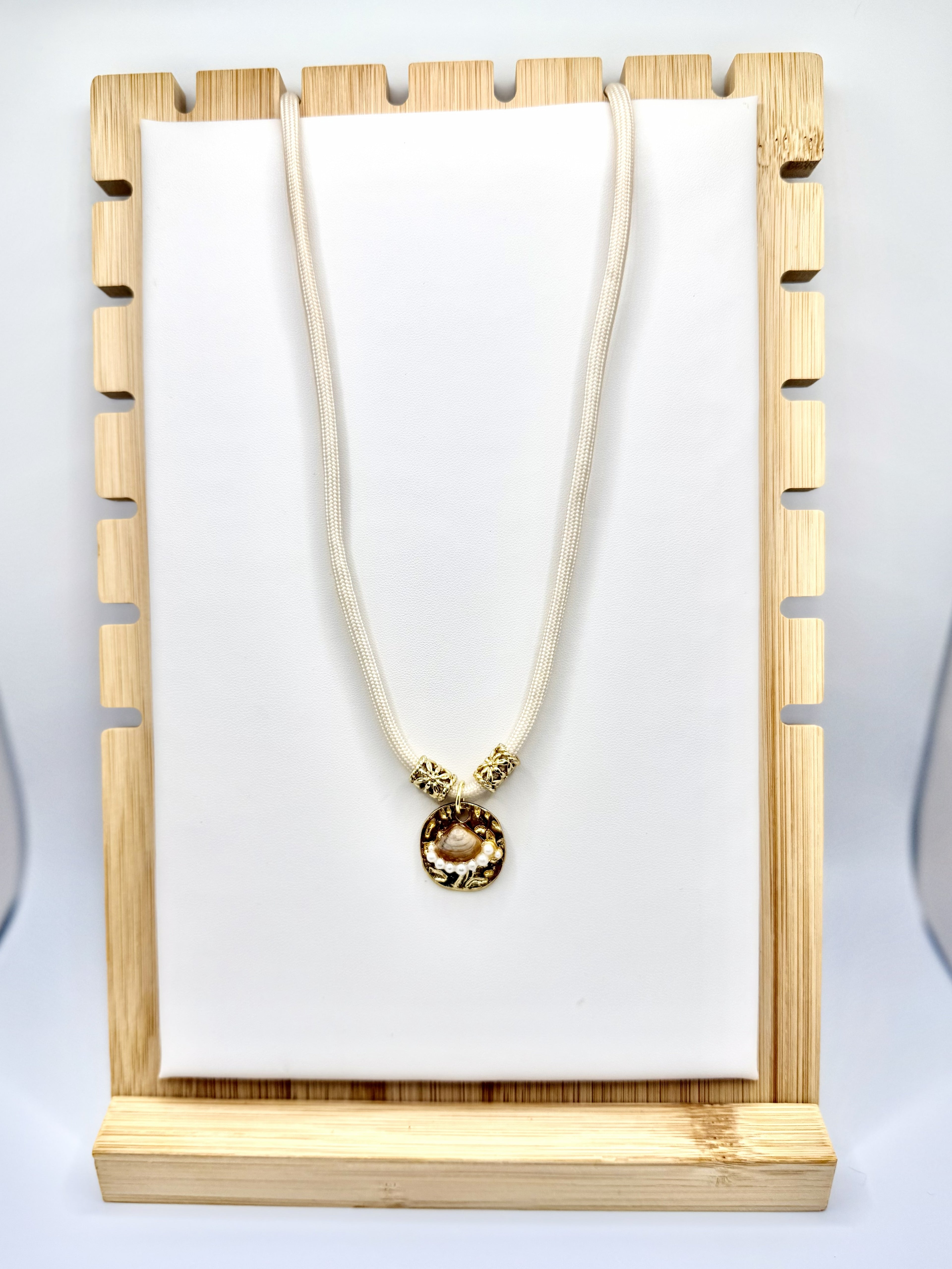 Tidal Heirloom Shell & Pearl Necklace | A. Halliday & Co.