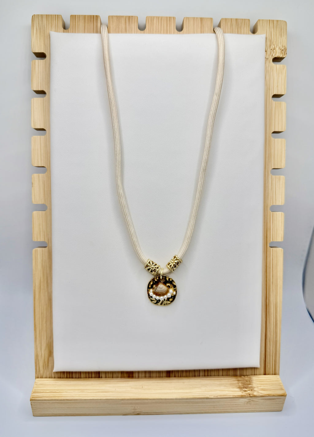 Tidal Heirloom Shell & Pearl Necklace | A. Halliday & Co.