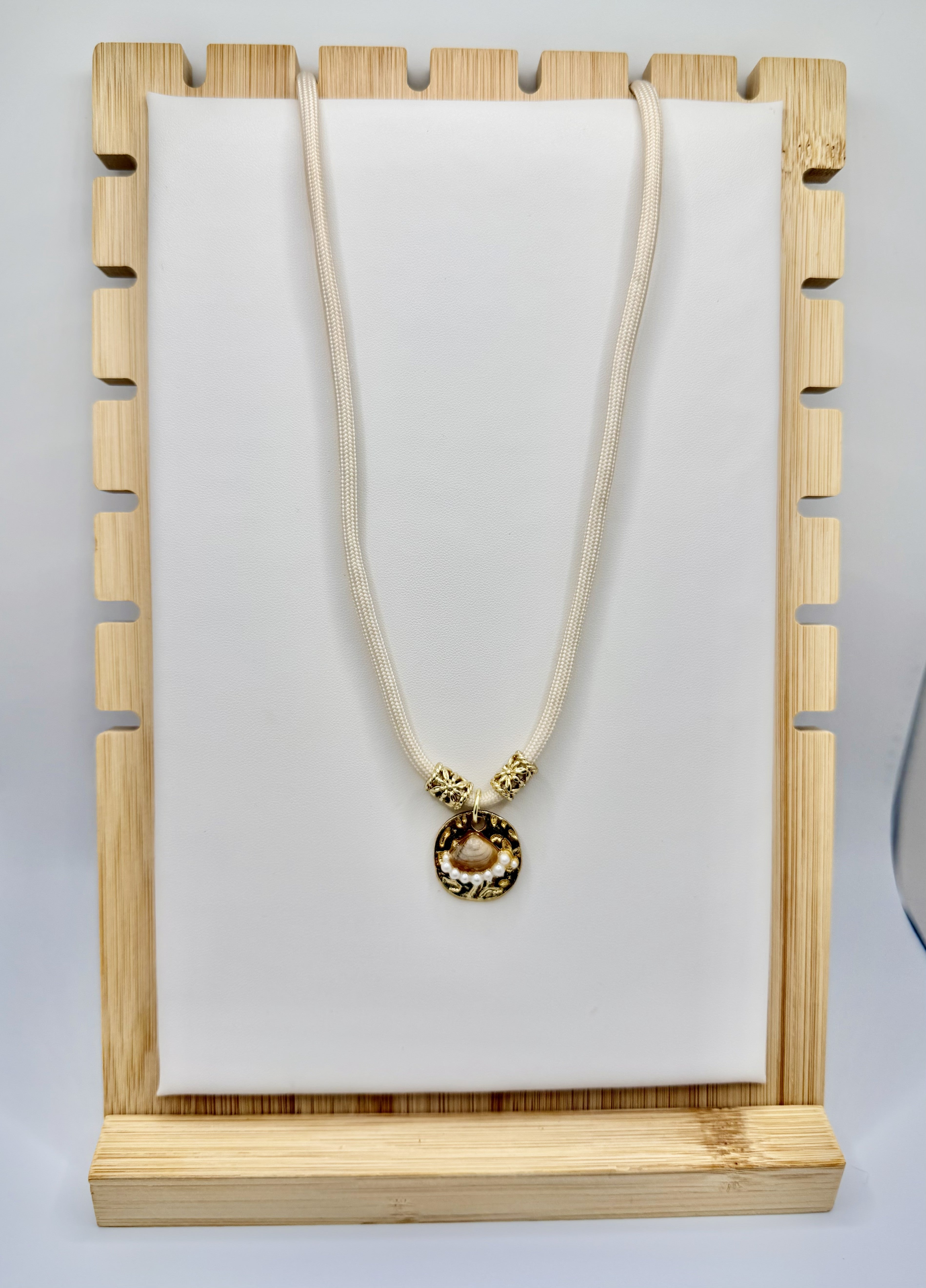 Tidal Heirloom Shell & Pearl Necklace | A. Halliday & Co.