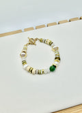 Verdant Coast Green & Pearl Bracelet | A. Halliday & Co.